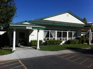 Exterior of Meadowbrook Place senior living community in Baker City, OR